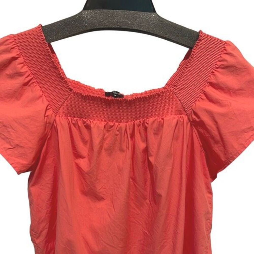 Rails Womens Flutter Sleeve Smocked Square Neck S… - image 4